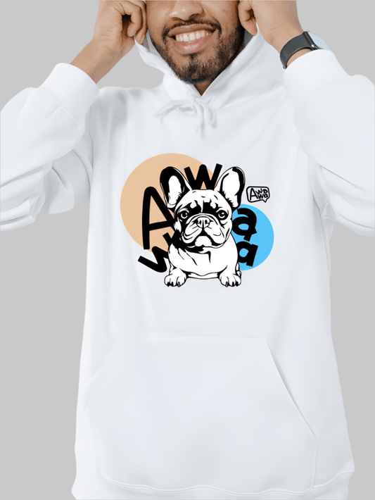 Frenchie Circles Hoodie Men