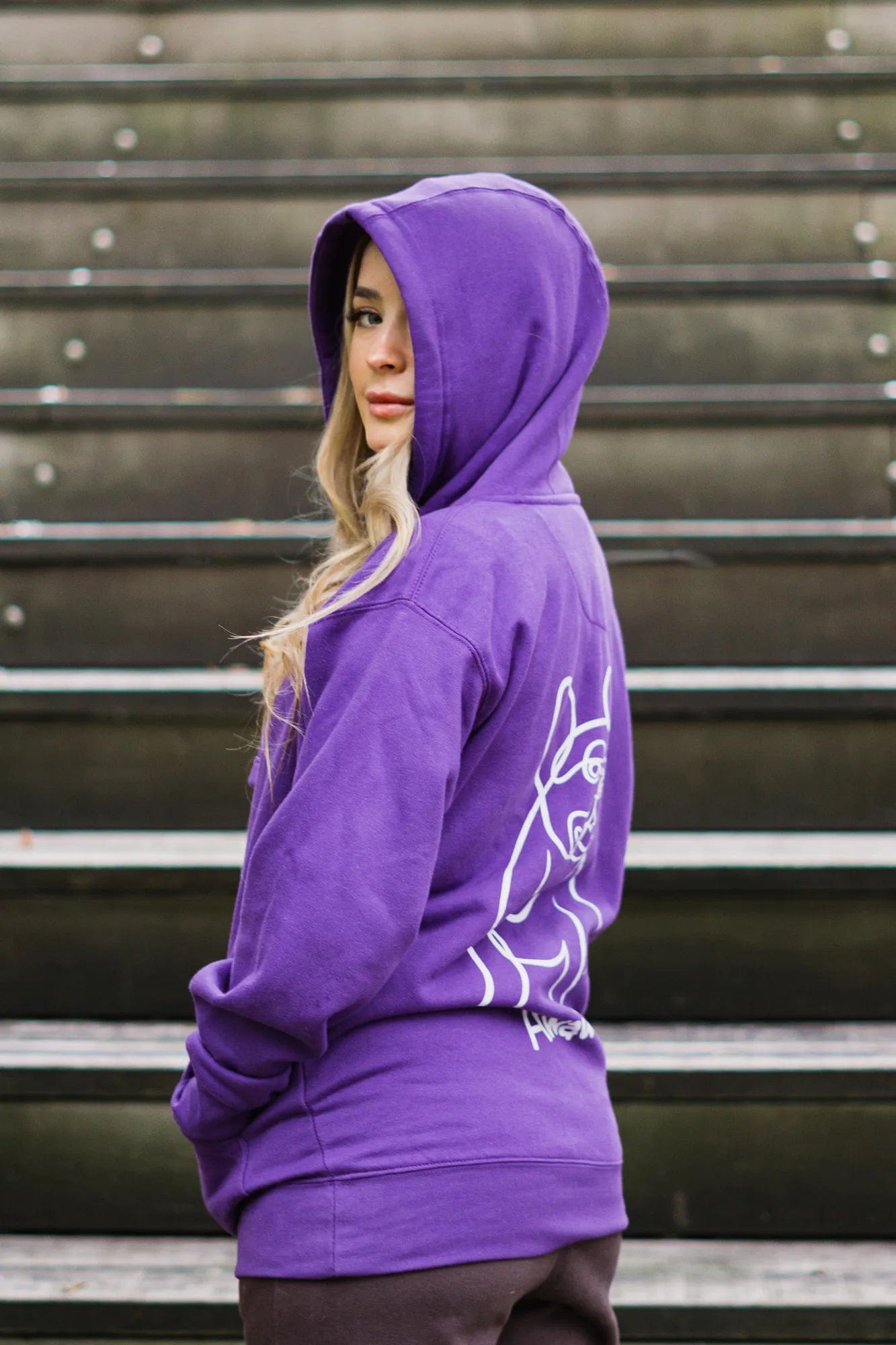 Sudadera con capucha Sunny Lines para mujer